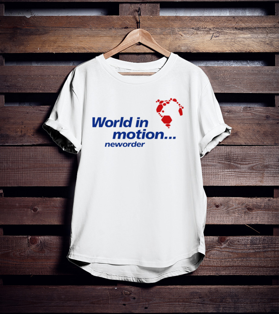 World In Motion New Order England Football T-Shirt
