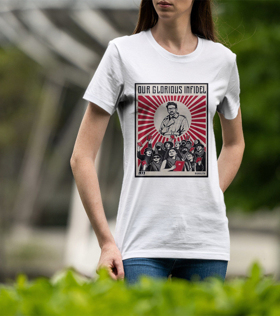 Onolith Collective Our Glorious Infidel 411 Monolith Red Star Revolution T-Shirt