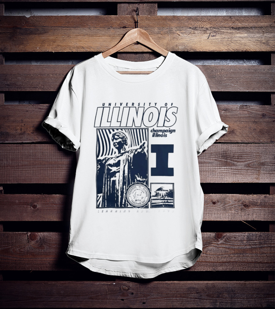 University Of Illinois Alma Mater Champaign Urbana Gameday Spirit T-Shirt