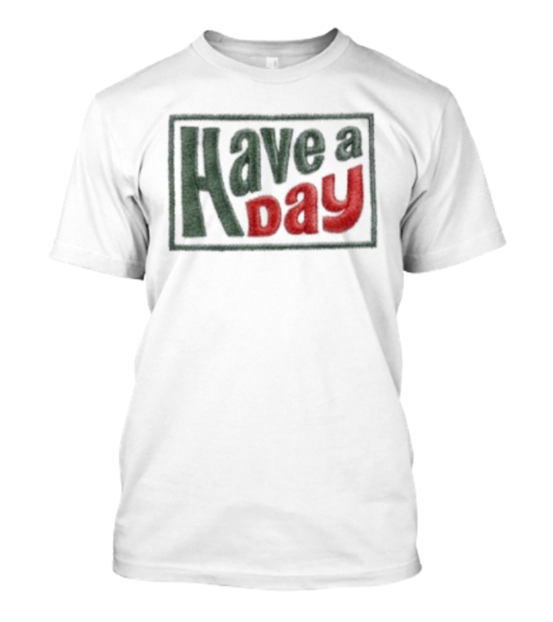 Robby Berger Have A Day Rope Hat Retro Bold Font T-Shirt