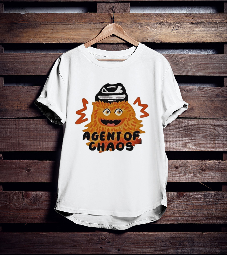 Gritty Agent Of Chaos Philadelphia Flyers T-Shirt