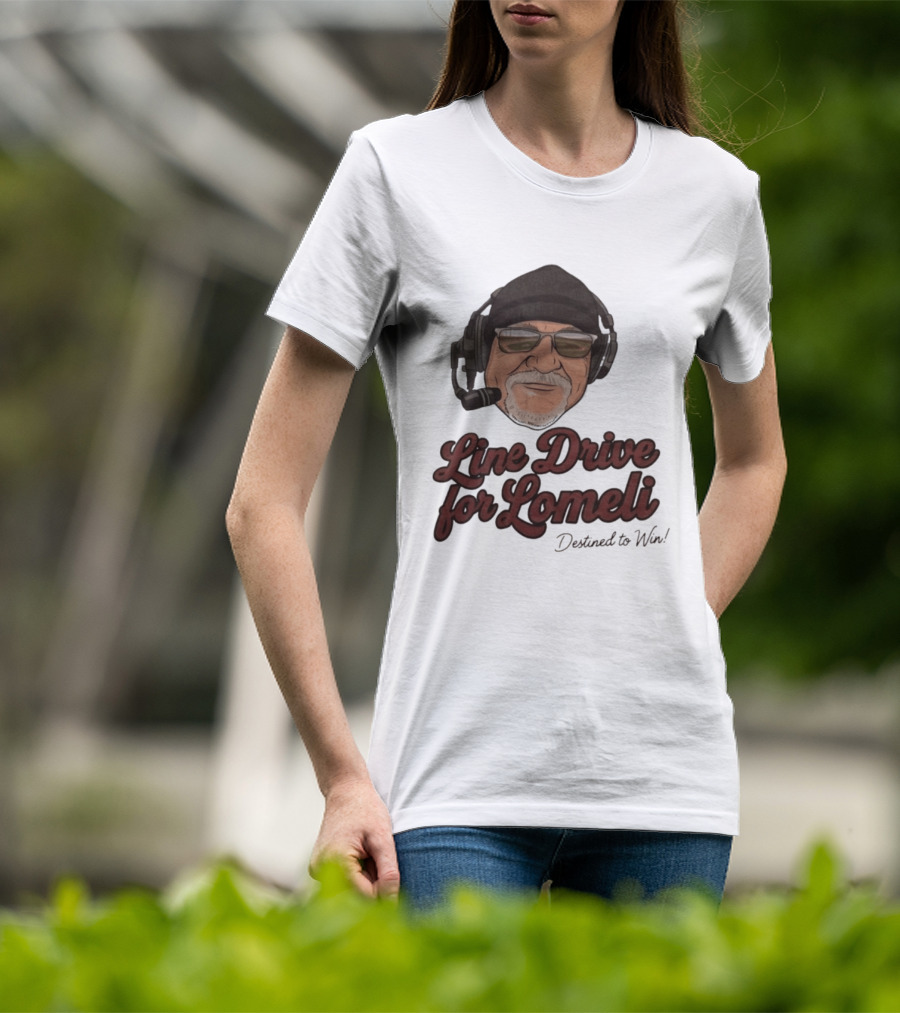 Line Drive For Lomeli Destined To Win T-Shirt