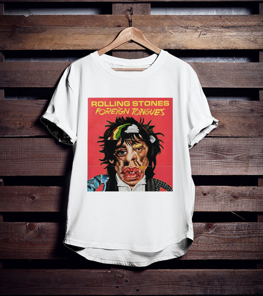 The Rolling Stones Foreign Tongues Album Cover Art 2026 T-Shirt