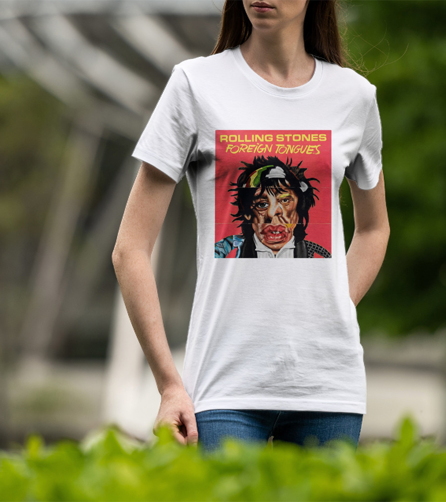 The Rolling Stones Foreign Tongues Album Cover Art 2026 T-Shirt