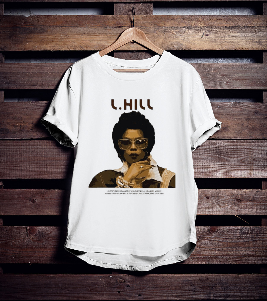 Ms Lauryn Concert Hill MLH Charity Dinner On The Diamond T-Shirt