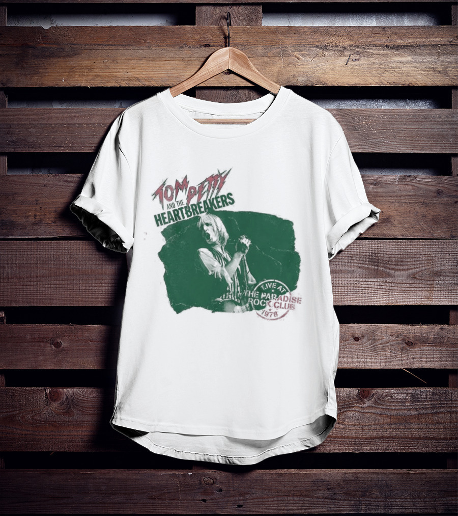 Tom Petty Live At The Paradise Rock Club Boston 1978 T-Shirt