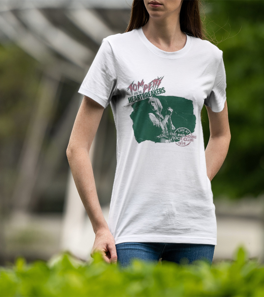 Tom Petty Live At The Paradise Rock Club Boston 1978 T-Shirt