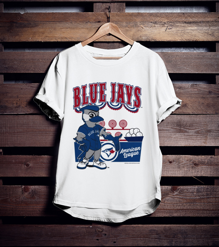Toronto Blue Jays Mitchell Ness Step Back Up Cream American League T-Shirt