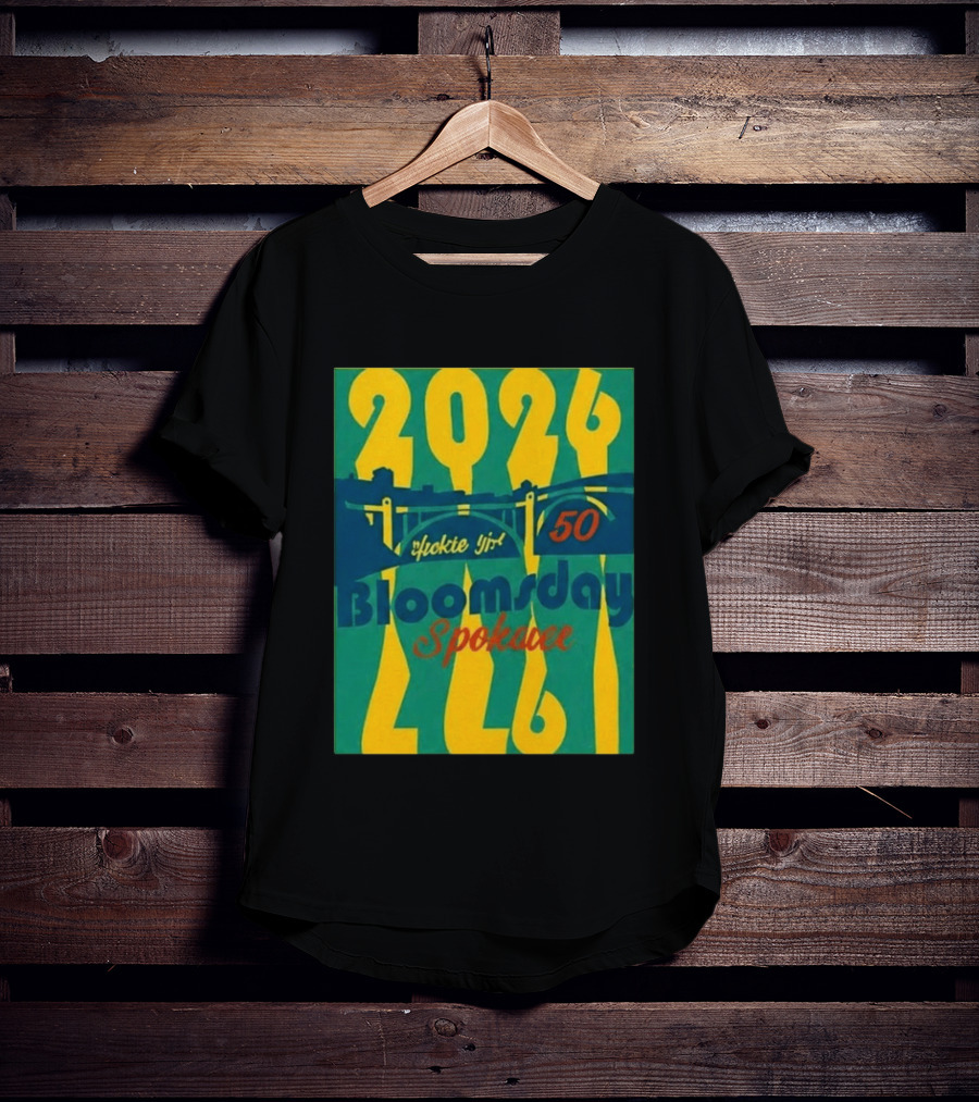 2026 Spokane Bloomsday 50th Race Hometown Pride Celebration T-Shirt