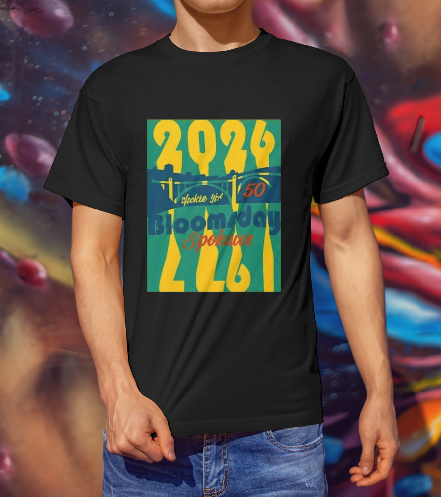 2026 Spokane Bloomsday 50th Race Hometown Pride Celebration T-Shirt