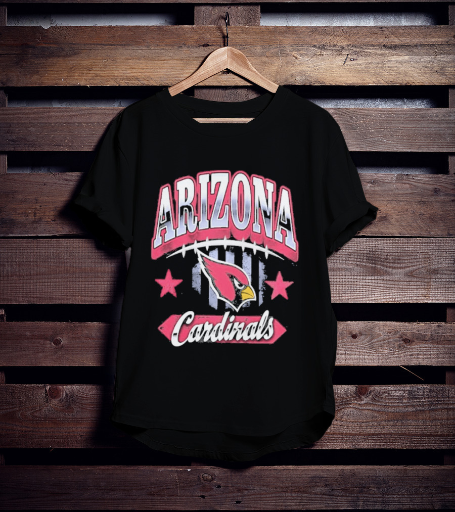 Arizona Cardinals Americana 2026 Red White Blue Stars T-Shirt