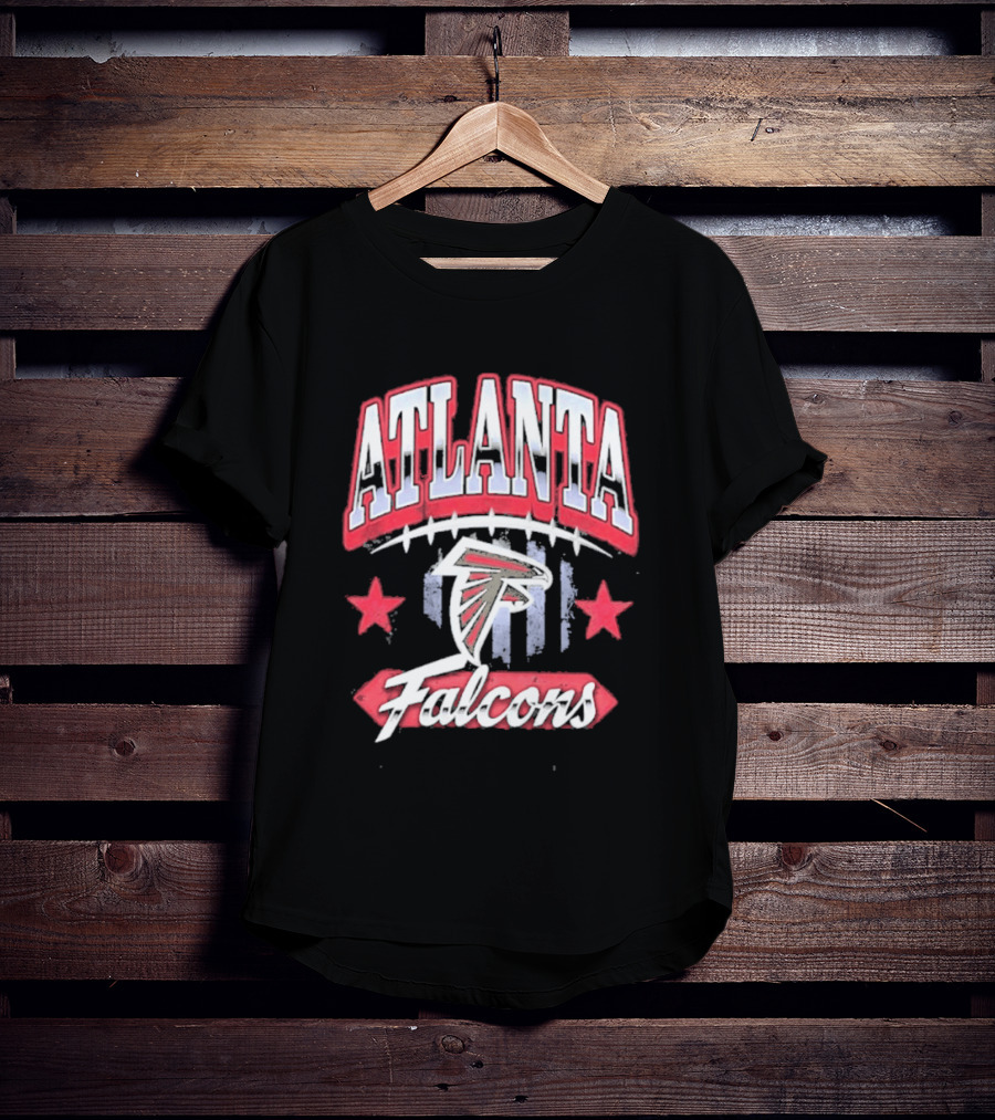 Atlanta Falcons Americana 2026 Stars And Stripes NFL Team Spirit T-Shirt