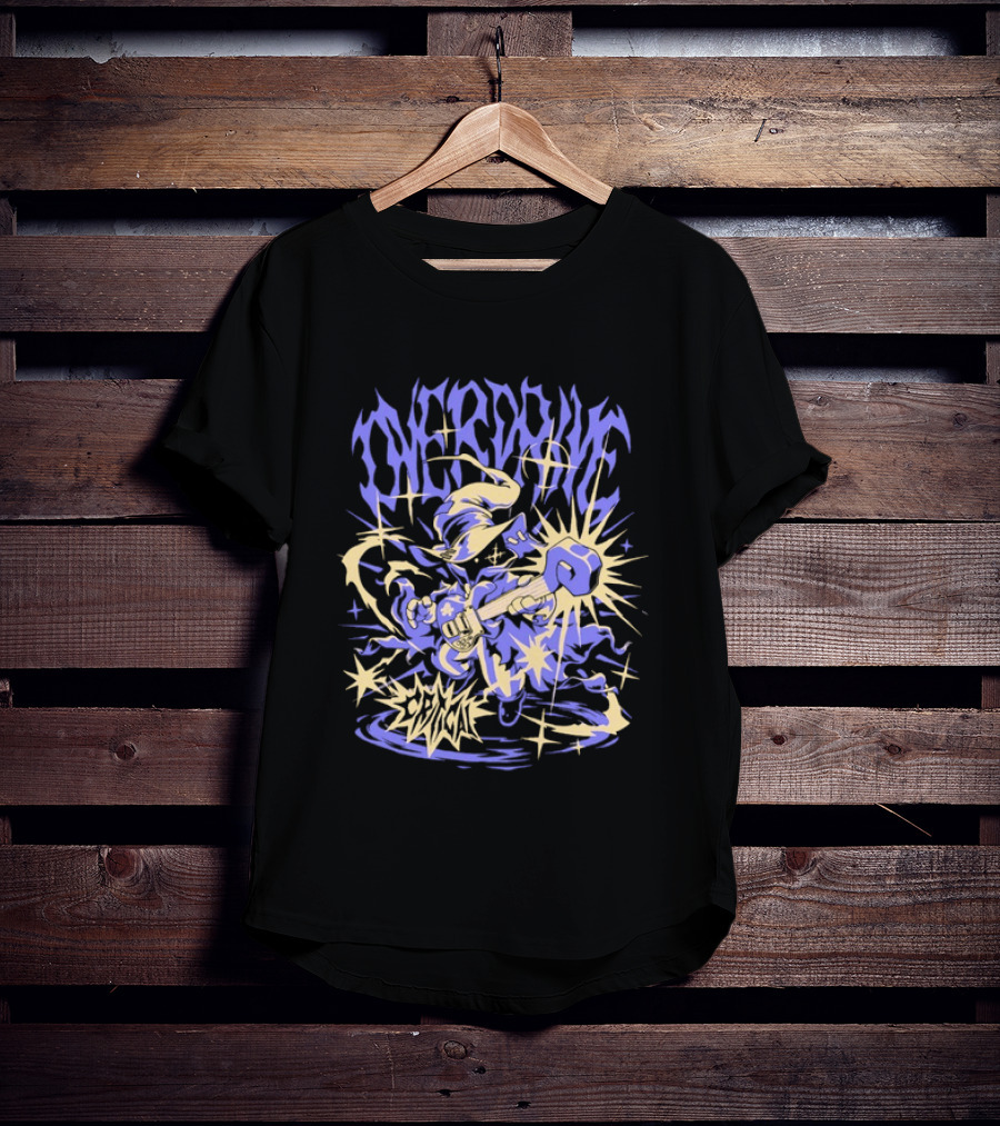 Final Fantasy Overdrive Explosive Cosmic Guitar Power T-Shirt