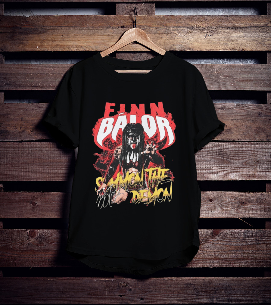 Finn Bálor Summon The Demon WWE Fan Merchandise T-Shirt