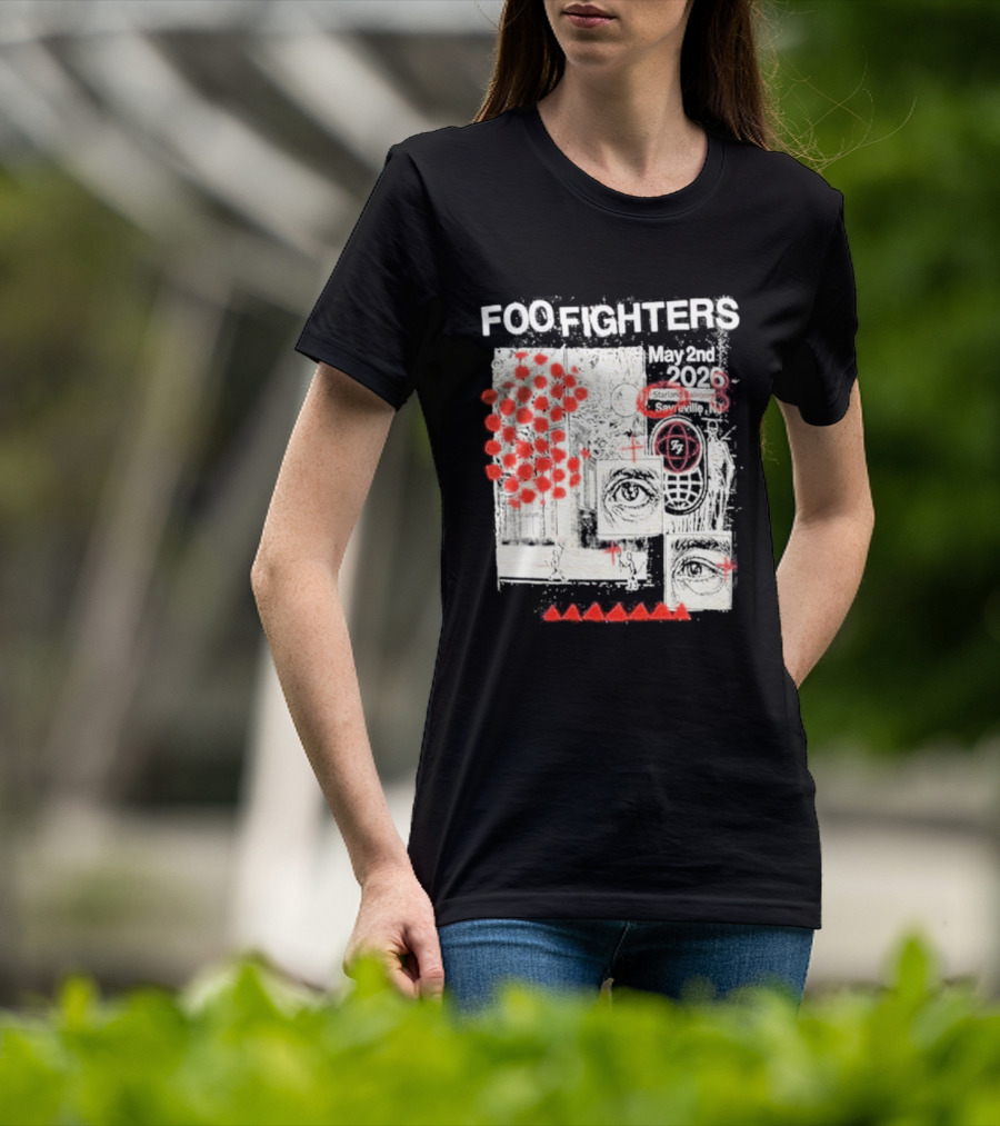 Foo Fighters Sayreville New Jersey 2026 Starland Ballroom May 2nd Your Favorite Toy T-Shirt
