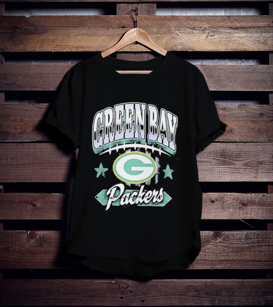 Green Bay Packers Americana 2026 Edition With Stars And Classic Team T-Shirt