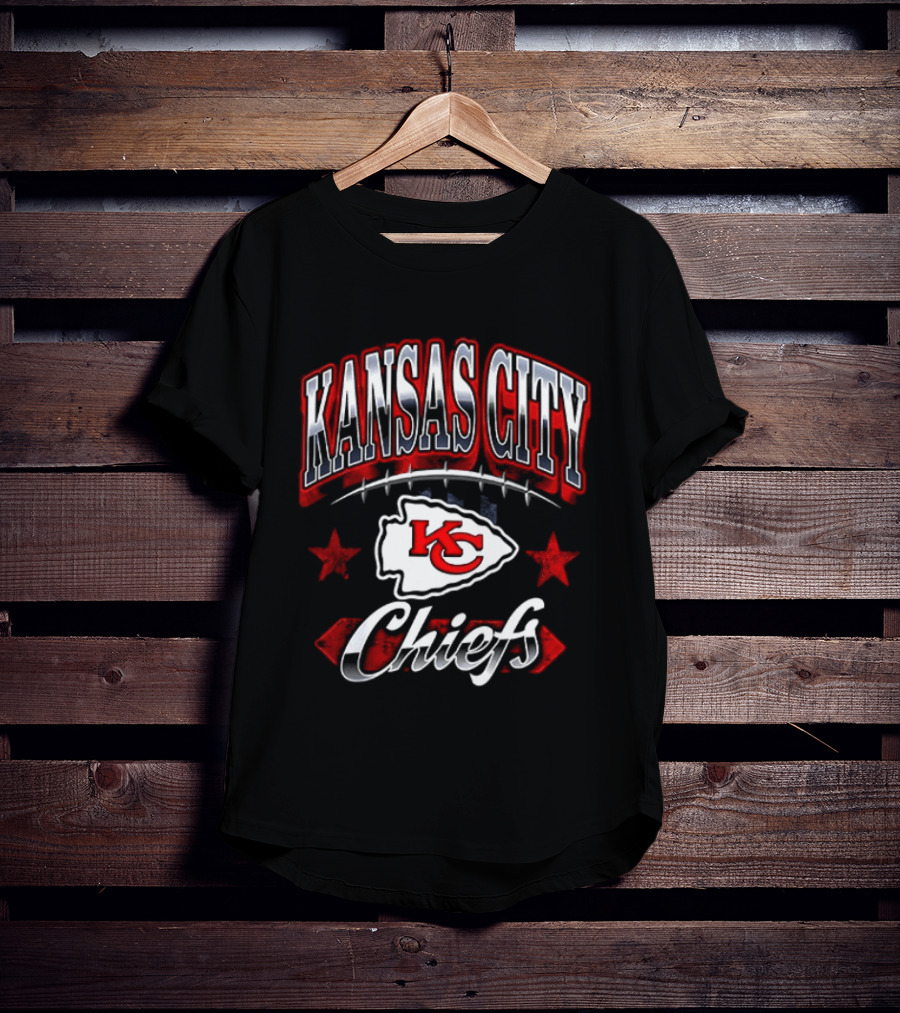 Kansas City Chiefs Americana 2026 KC Football Stars T-Shirt