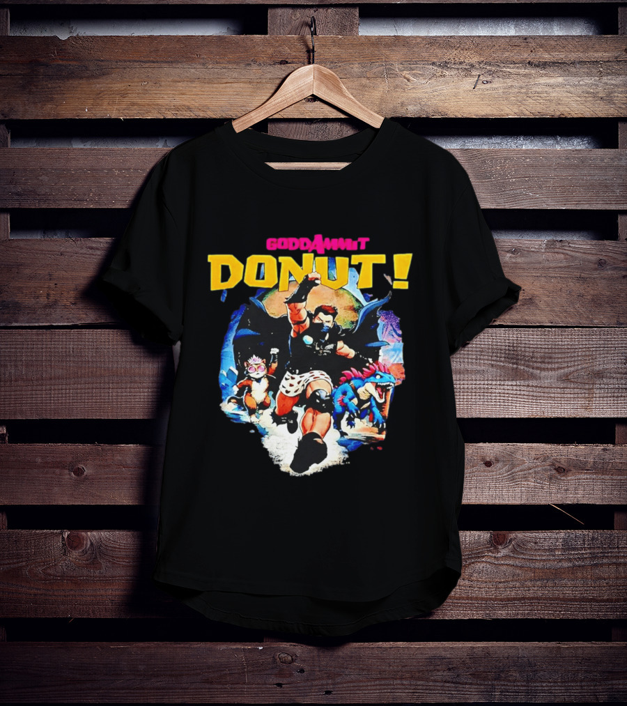 Goddamnit Donut Mongo Dungeon Crawler Carl Adventure T-Shirt