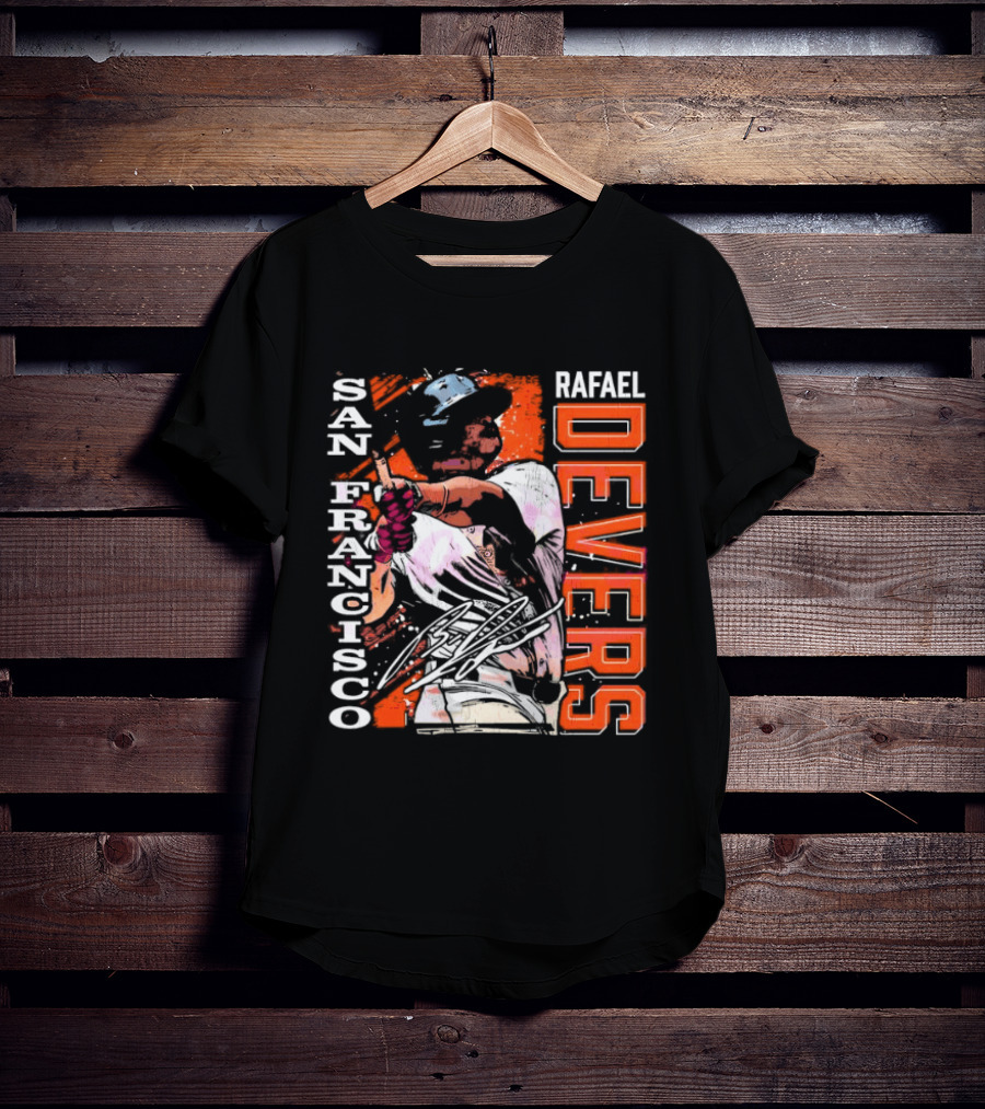 Rafael Devers San Francisco Baseball T-Shirt