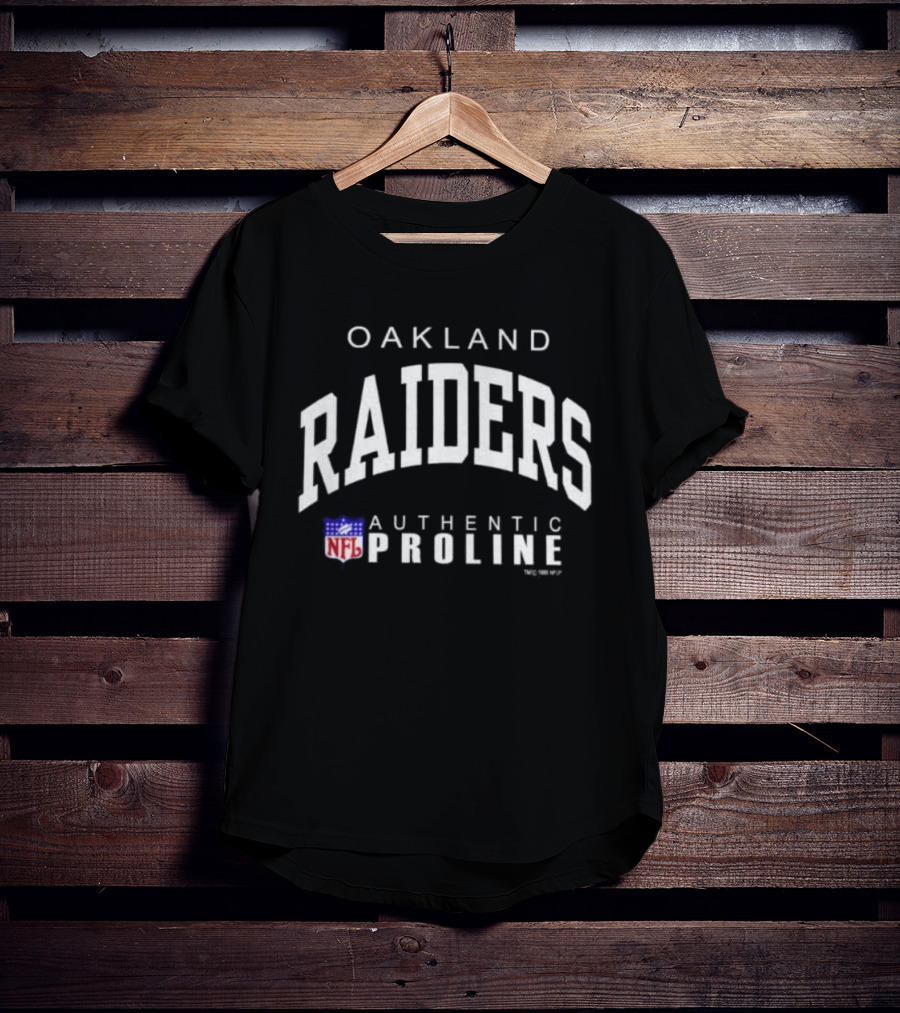 Oakland Raiders Authentic Pro Line NFL 1995 T-Shirt