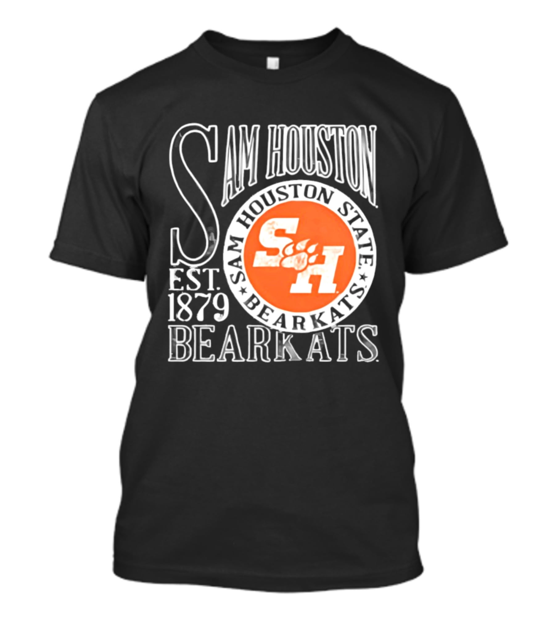 Sam Houston State Bearkats Est 1879 SH Paw T-Shirt