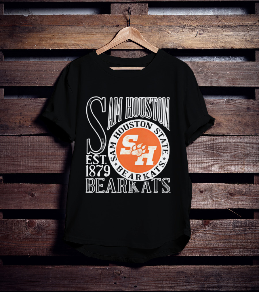 Sam Houston State Bearkats Est 1879 SH Paw T-Shirt