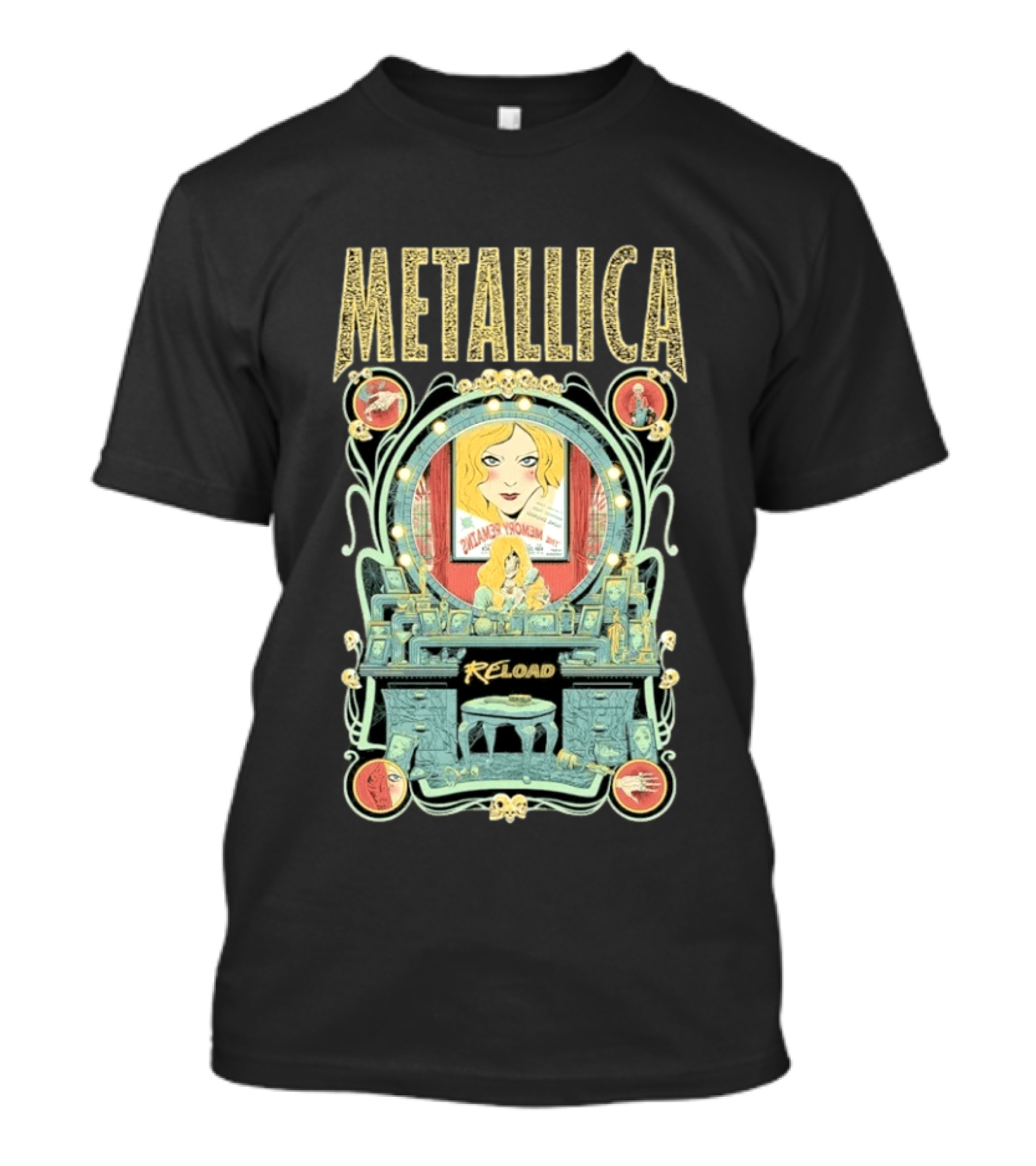 Metallica Reload The Memory Remains T-Shirt