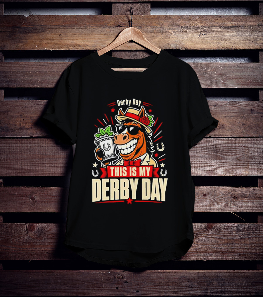 Derby Day Mint Julep Horse Party T-Shirt