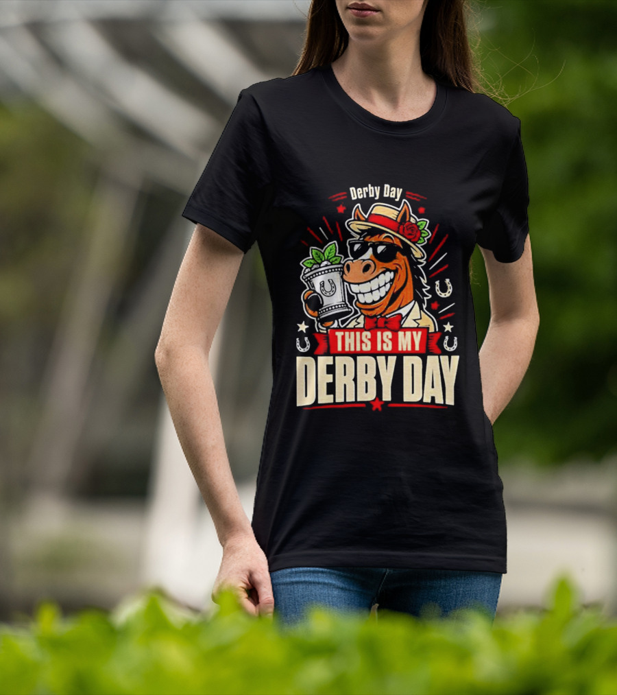 Derby Day Mint Julep Horse Party T-Shirt