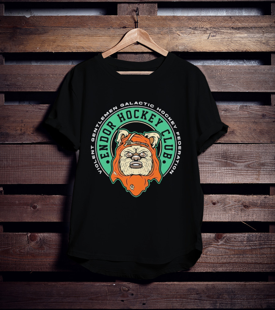 Violent Gentlemen Galactic Hockey Federation Endor Hockey Club 2026 T-Shirt