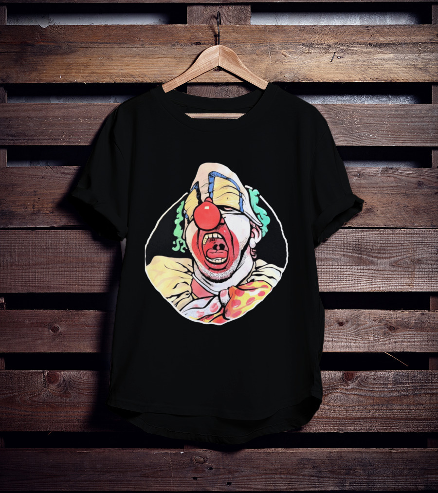 Yucko The Clown Retro Cartoon Style Bold Expression T-Shirt