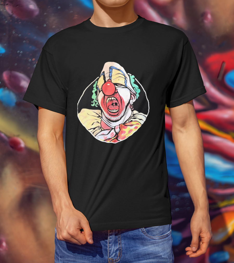 Yucko The Clown Retro Cartoon Style Bold Expression T-Shirt