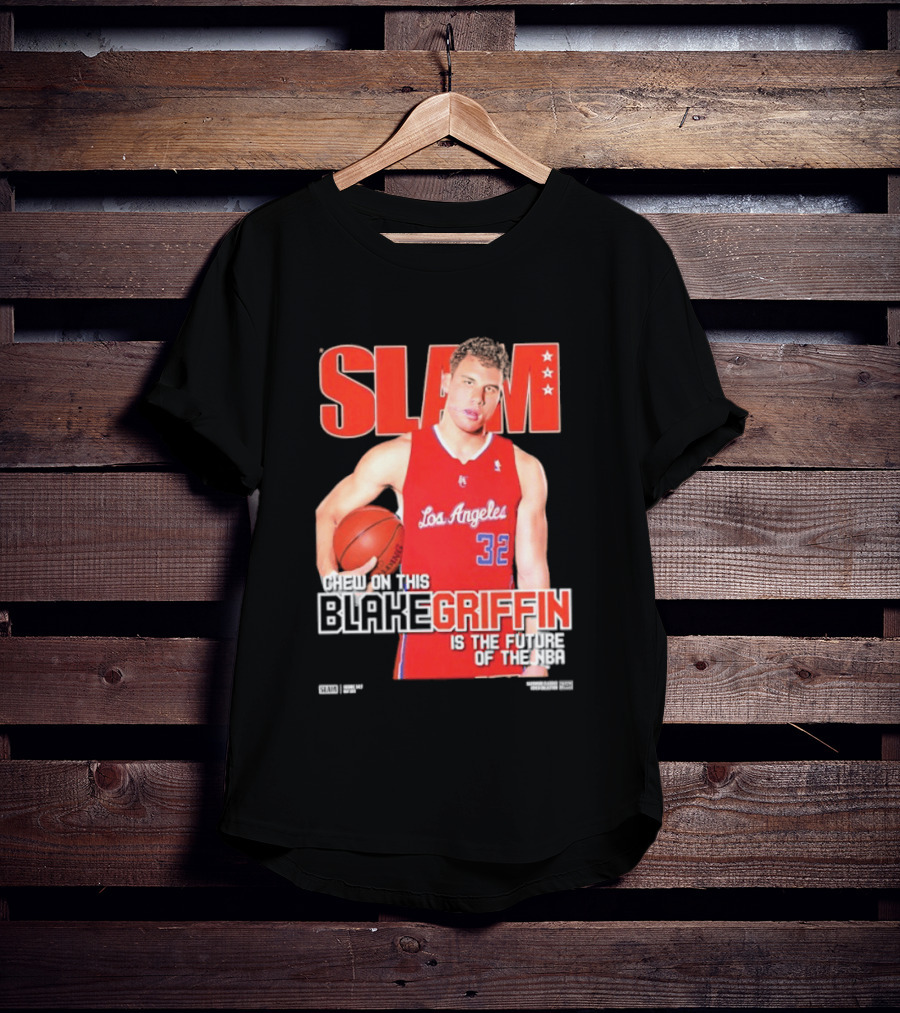 SLAM Los Angeles Clippers Blake Griffin Chew On This Is The Future Of The NBA T-Shirt