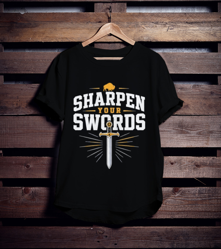 Buffalo Sabres Sharpen Your Swords Hockey T-Shirt