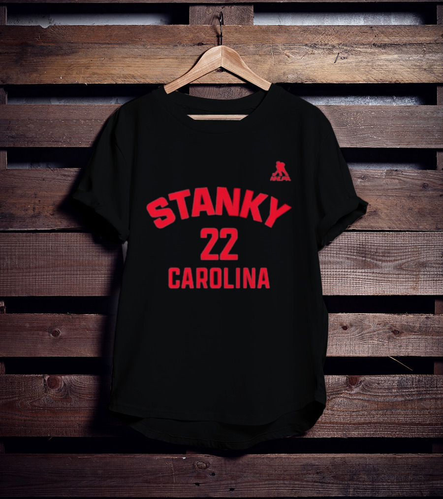 Logan Stankoven Carolina Name & Number T-Shirt