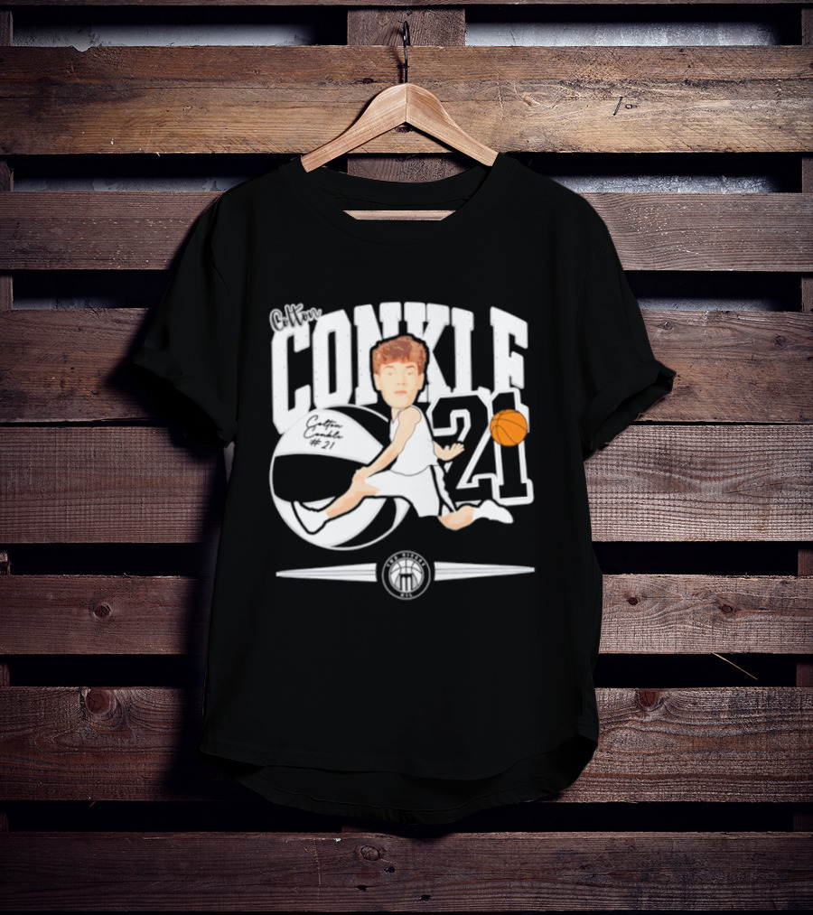 Colton Conkle 21 Basketball 2025 Marietta College T-Shirt