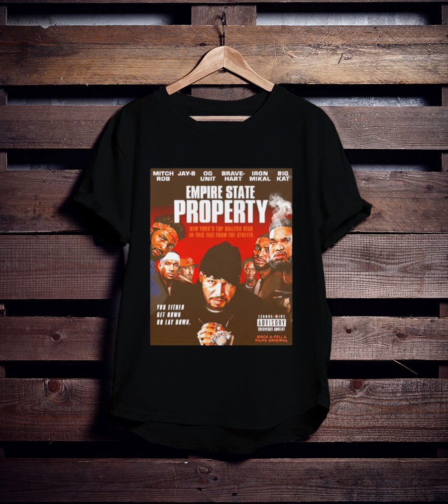 Mitch Rob Jay B OG Unit Brave Hart Iron Mikal Big Kat Empire State Property New York Knicks Baller Tale T-Shirt