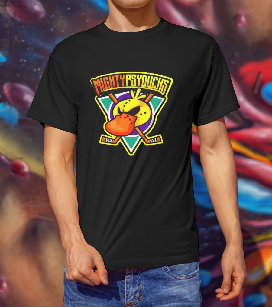 Mighty Psyducks Pokémon Hockey NHL 2026 T-Shirt