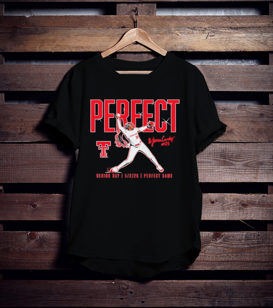 Texas Tech Softball Senior Day Lubbock Perfect Game NiJaree Canady T-Shirt