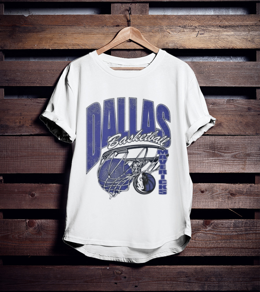 2026 Dallas Mavericks Basketball Swish T-Shirt
