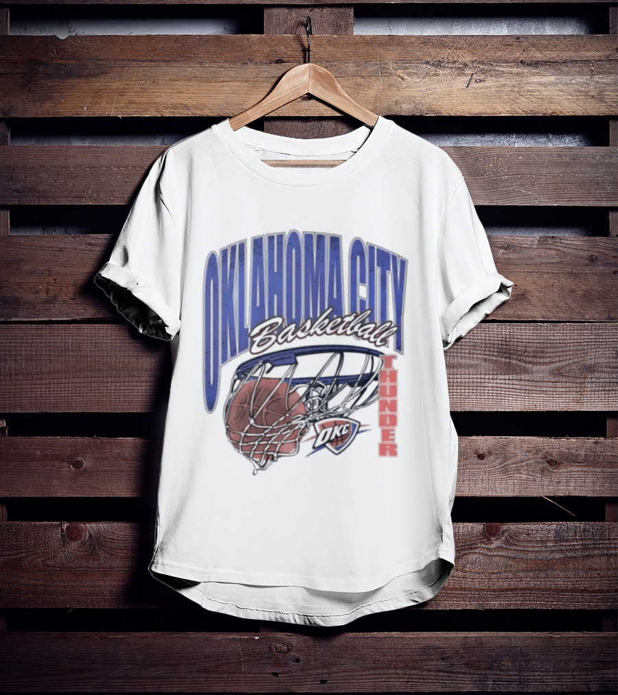 Oklahoma City Basketball Swish 2026 T-Shirt