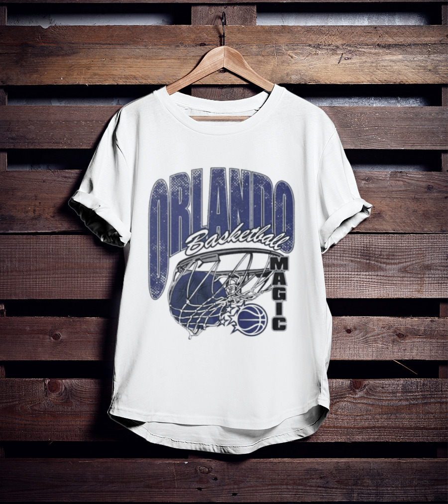 2026 Orlando Magic Basketball Script Swish T-Shirt