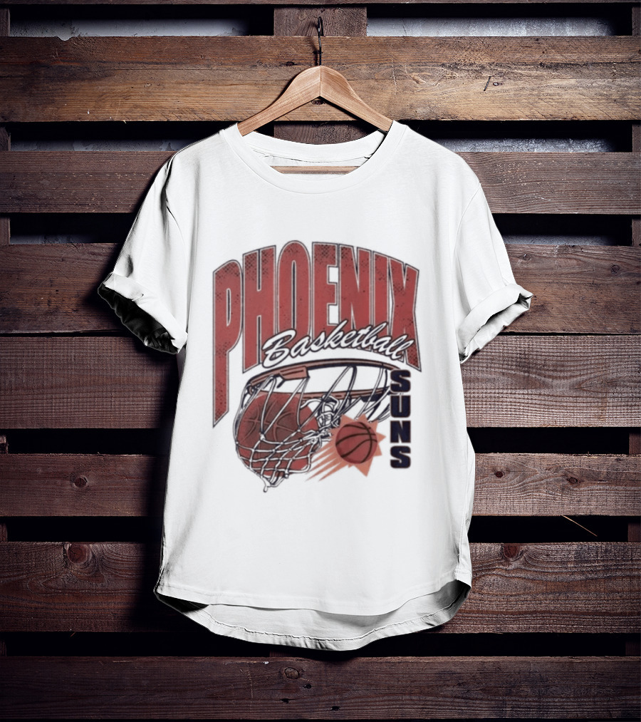 Phoenix Suns Basketball 2026 Swish Script T-Shirt