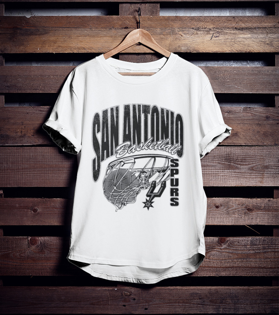 San Antonio Basketball 2026 Spurs Swish T-Shirt