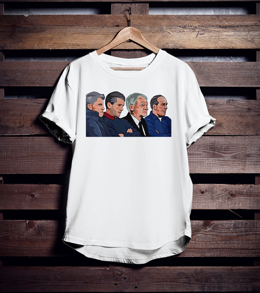 Ipswich Town FC Icons George Burley Sir Bobby Robson Sir Alf Ramsey Burleys Boys T-Shirt