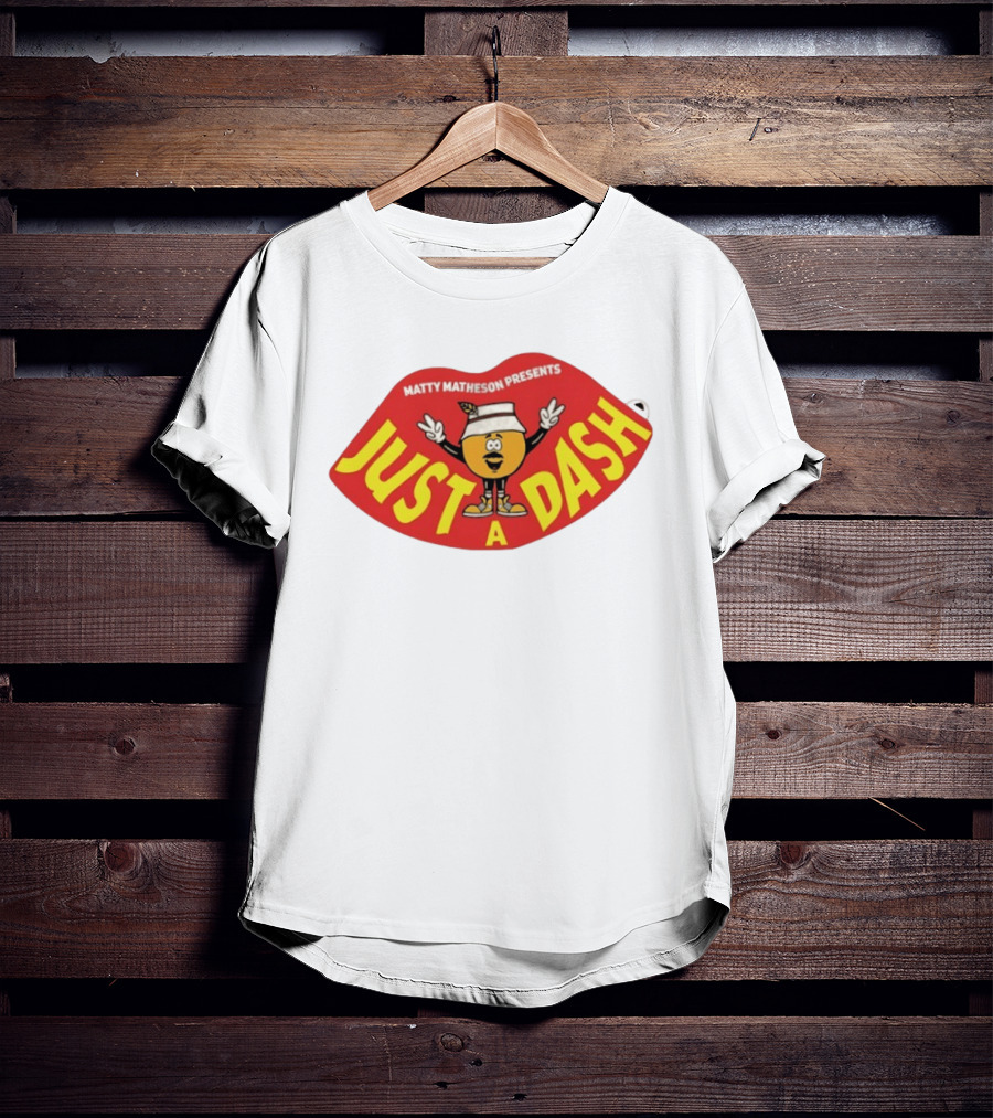 Matty Matheson Presents Just A Dash Lips With Cartoon T-Shirt