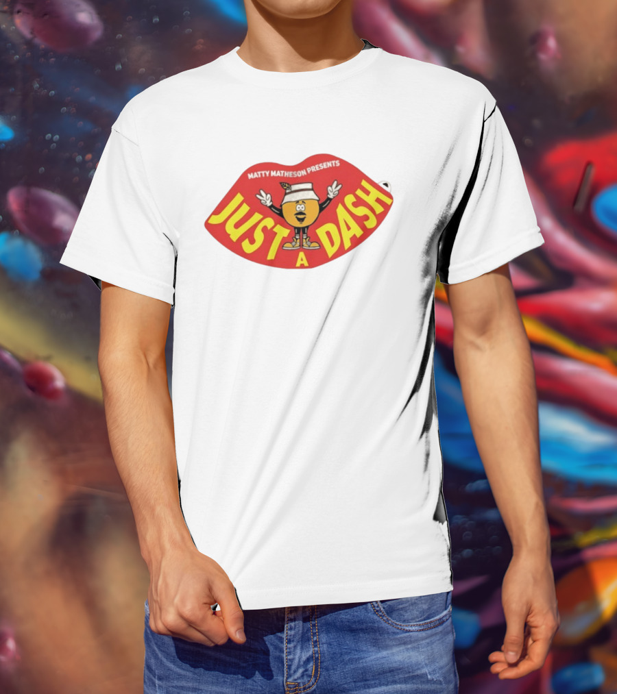 Matty Matheson Presents Just A Dash Lips With Cartoon T-Shirt