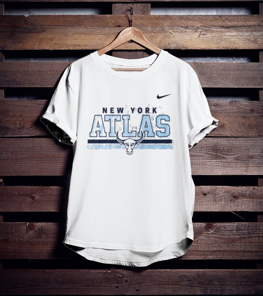 New York Atlas Nike Dri FIT Bull T-Shirt