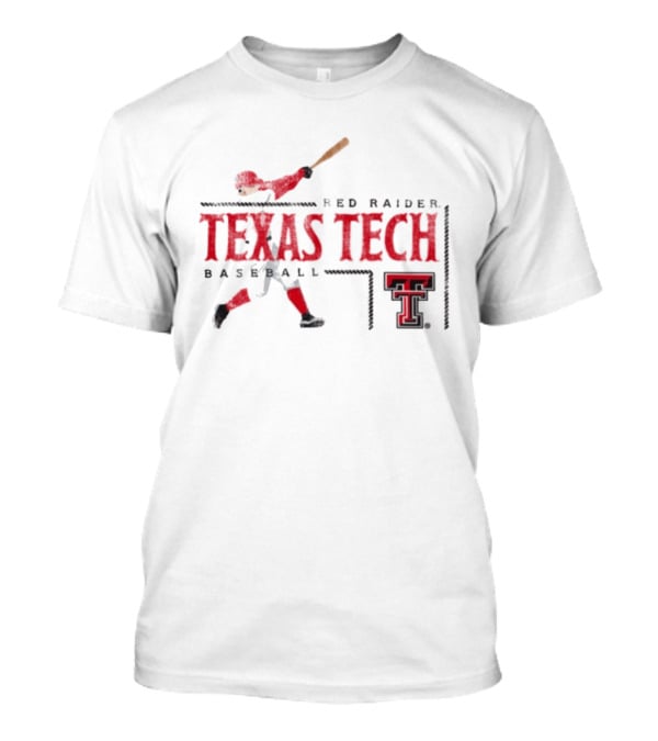 Texas Tech Red Raider Baseball Batter Up TTU T-Shirt