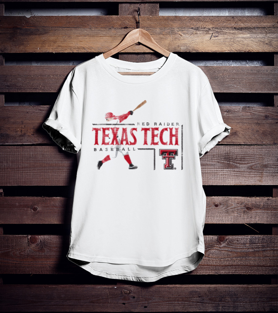 Texas Tech Red Raider Baseball Batter Up TTU T-Shirt